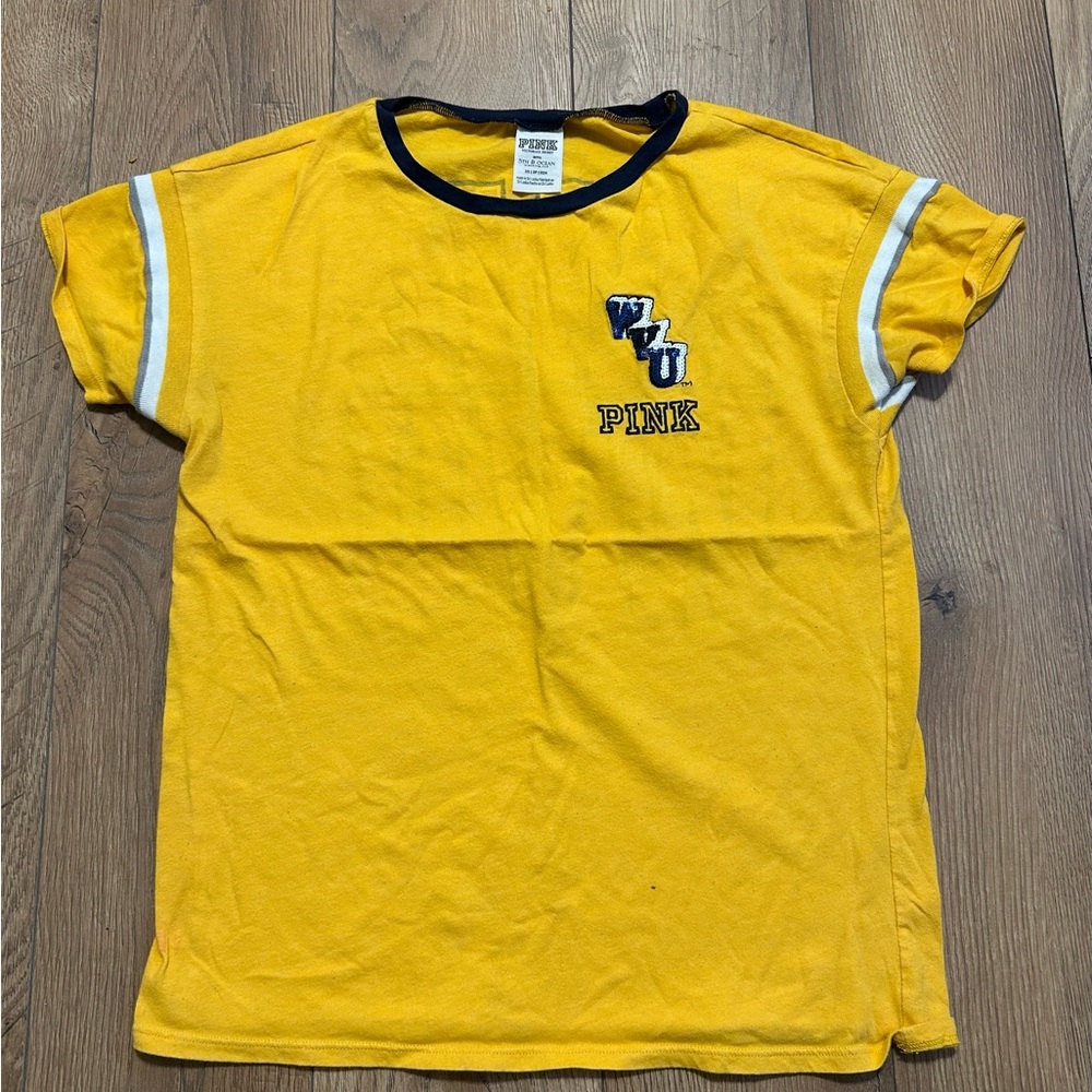 Womens WVU X Pink T-Shirt